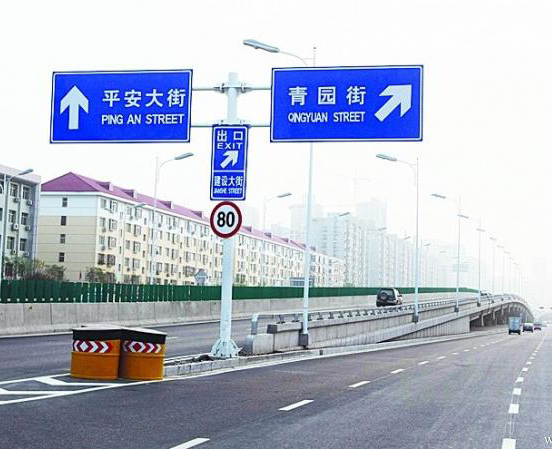 簡述合肥道路標(biāo)識牌對道路安全帶來的緩解作用